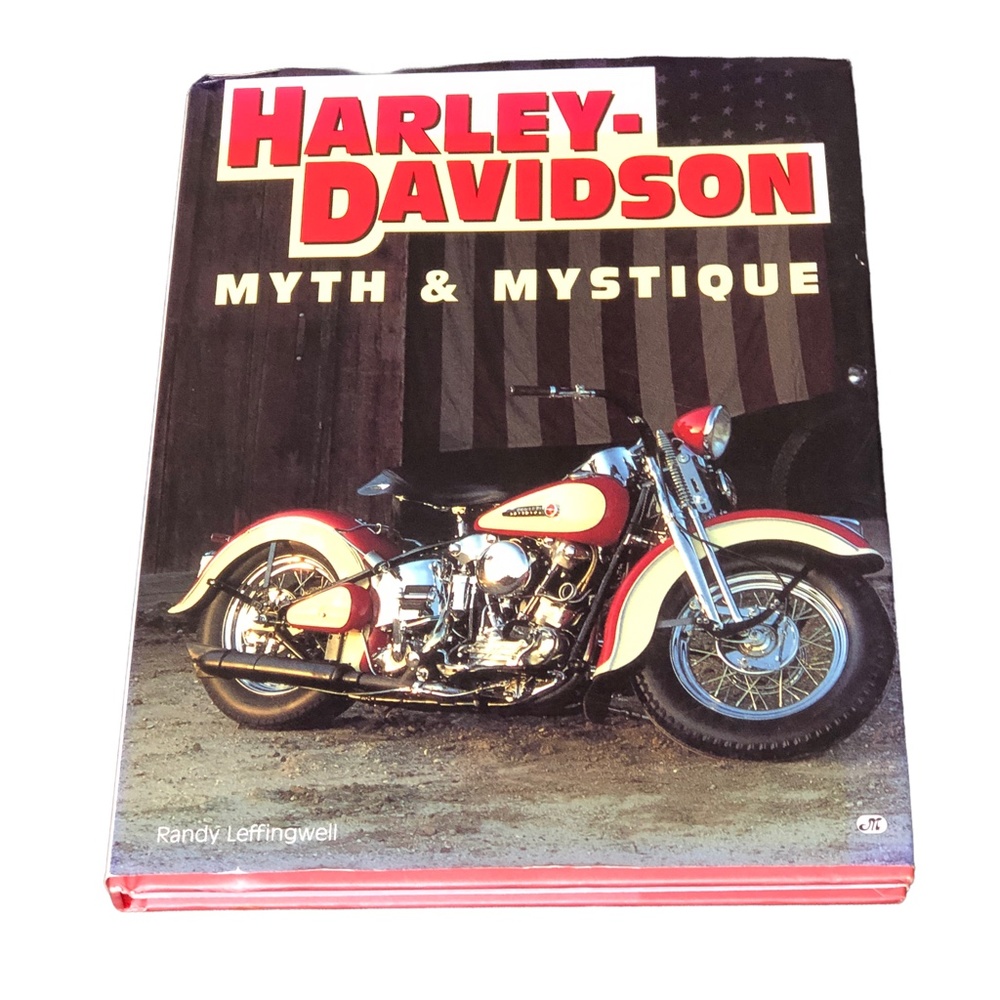 HARLEY-DAVIDSON Myth & Mystique Randy Leffingwell Motorcycle Bike Book